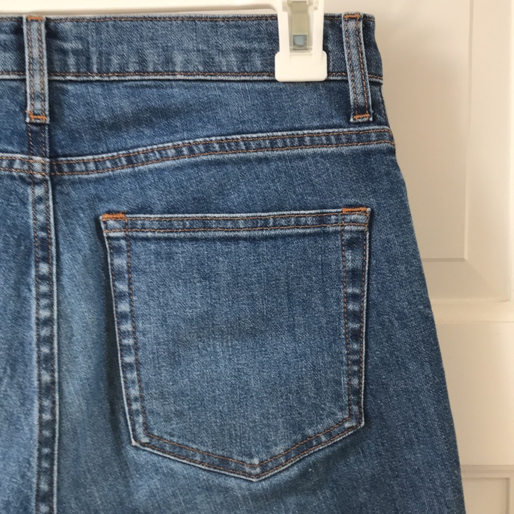 Everlane Ankle Jeans sz 27 ankle excellent condition  medium blue wash 5 pocket - Picture 7 of 10